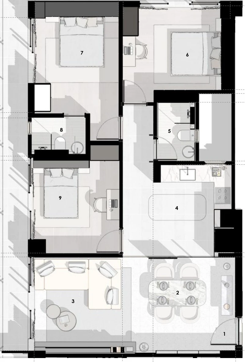 Floor Plan for Type A