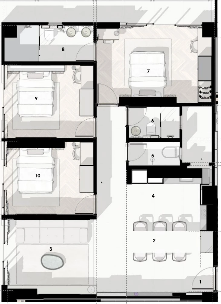 Floor Plan for Type B