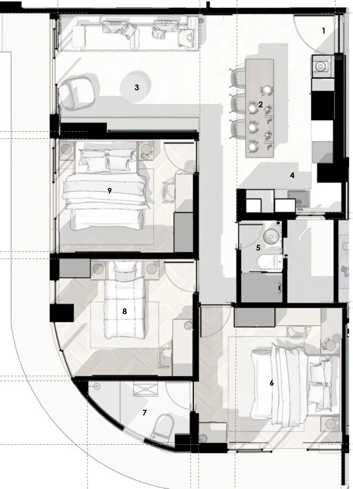 Floor Plan for Type D