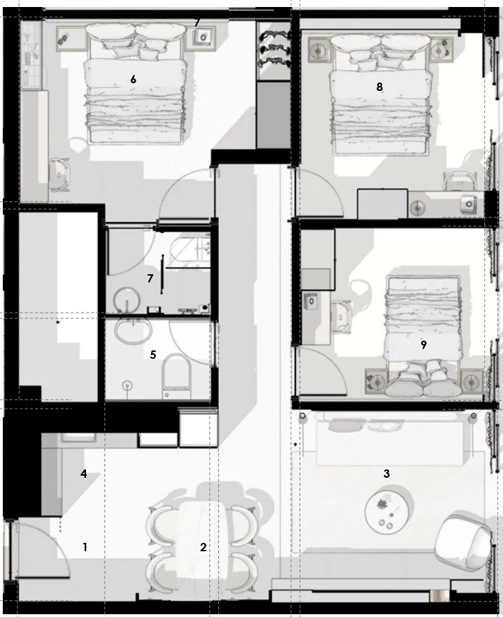 Floor Plan for Type G
